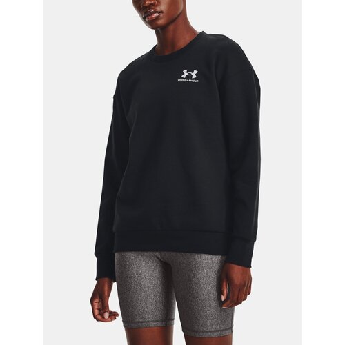 Under Armour Sweatshirt Essential Fleece Crew-BLK - Women Slike