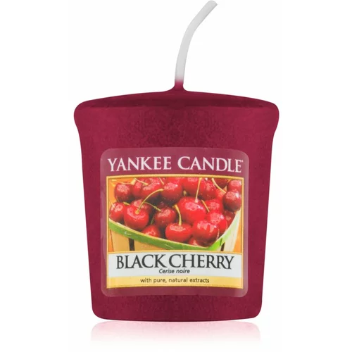 Yankee Candle black Cherry dišeča svečka 49 g unisex