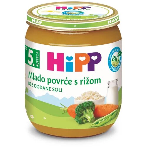 Hipp kašica od Mladog povrća sa integralnim pirinčem 125gr Cijene