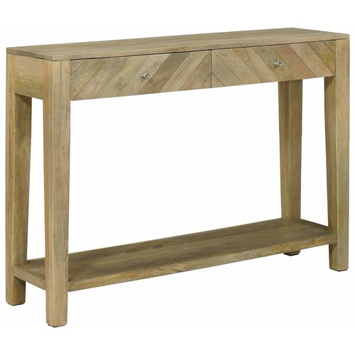  Konzolna stolica s ladicama Prirodna siva 110 x 30 x 80 cm Cijene