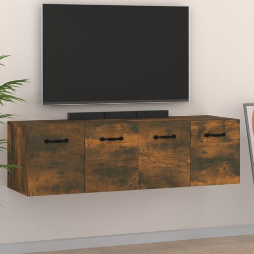  Zidni ormarići 2 kom boja dimljenog hrasta 80x35x36,5 cm drveni Cene