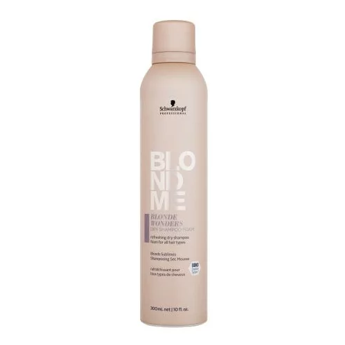 Schwarzkopf Professional Blond Me Blonde Wonders Dry Shampoo Foam suhi šampon svetli lasje 300 ml za ženske