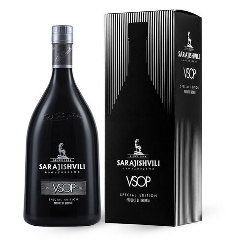 Sarajishvili Wine Brandy VSOP Black 40% 0.7L Cene