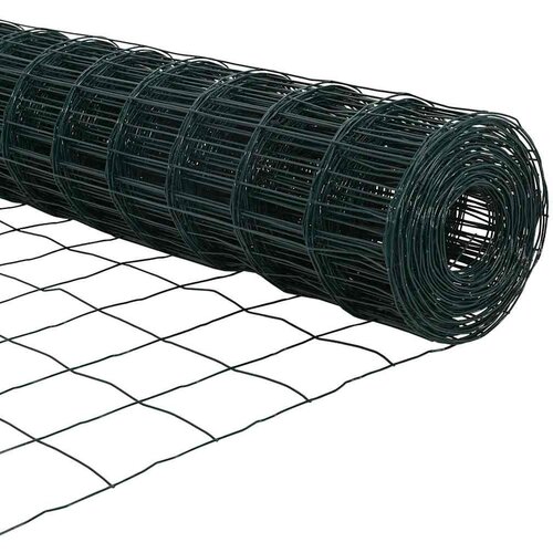 Euro Ograđivanje Ukop 25 x 0,6 m Čelik premazan PVC-om Zelena Slike
