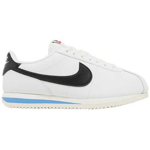 Nike Nizke superge Cortez White Black Light Photo Blue (Women's) Bela Cene