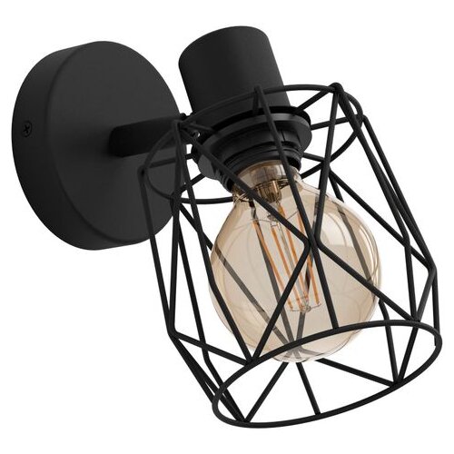 Eglo Spot lampa TOSSINO E27 20 cm crna 390042 Slike