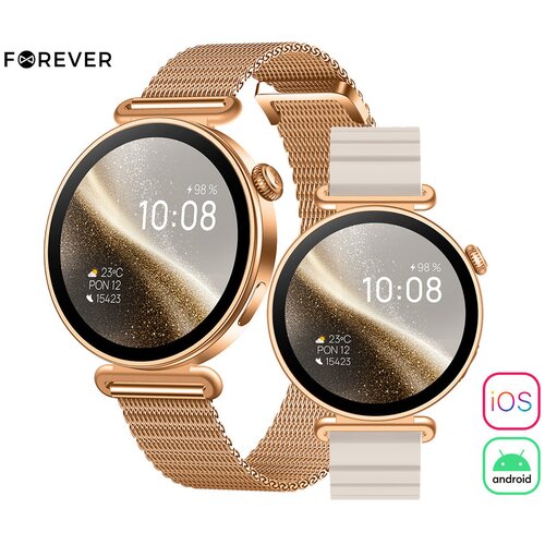 Forever Pametna ura ROSADUST SB-380, roza zlata (Rose Gold), (5000311347) Slike