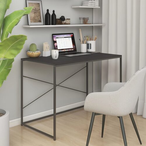 vidaXL Stol za računalo crni 110 x 60 x 70 cm od iverice Cijene