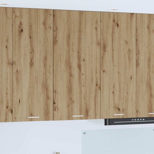 Viseći ormarić Umjetnički hrast i bijela 50 x 31 x 100 cm Cijene