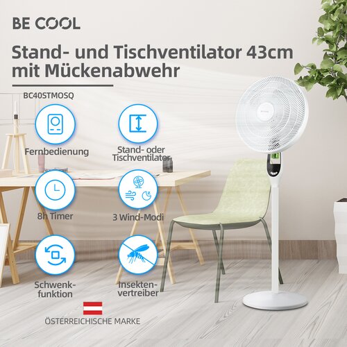 BE COOL BUDI COOL BC40STMOSQ Ventilator 2 u 1 i Slike