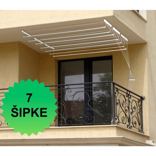  Plafonska  sušiliica za veš sa 7 šipke - 1.80m Cene