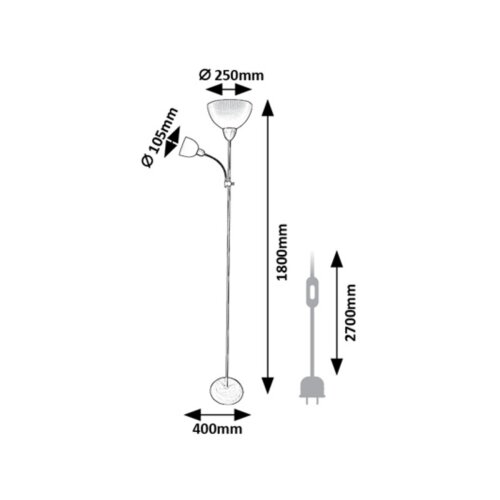 Rabalux Action Pro Podne lampe ( 74102 ) Slike