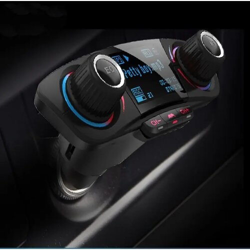  bluetooth fm transmiter za auto, muzika i brzo usb punjenje Slike