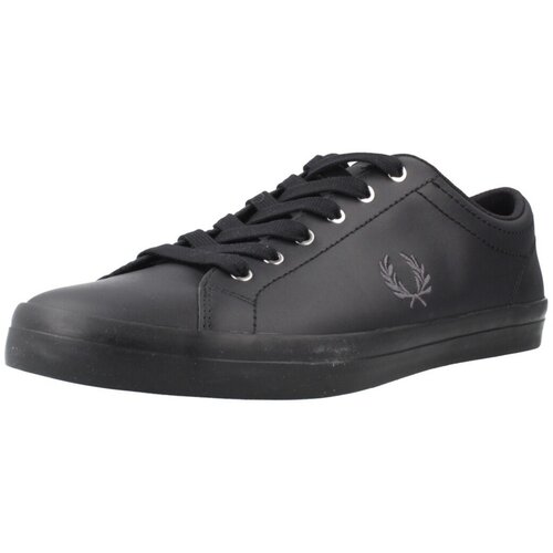 Fred Perry Nizke superge BASELINE LEATHER Črna Slike