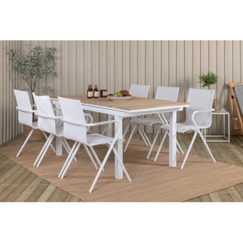 Venture Home Mexico pravokutni vrtni blagovaonski stol 180 &times; 90 cm, prirodna boja drva, &scaron;ifra 6181-400 Cijene