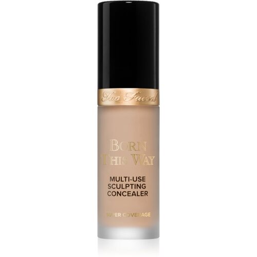 Too Faced Born This Way Super Coverage Multi-Use Concealer dolgoobstojni korektor za polno prekrivanje odtenek Nude 13,5 ml Slike