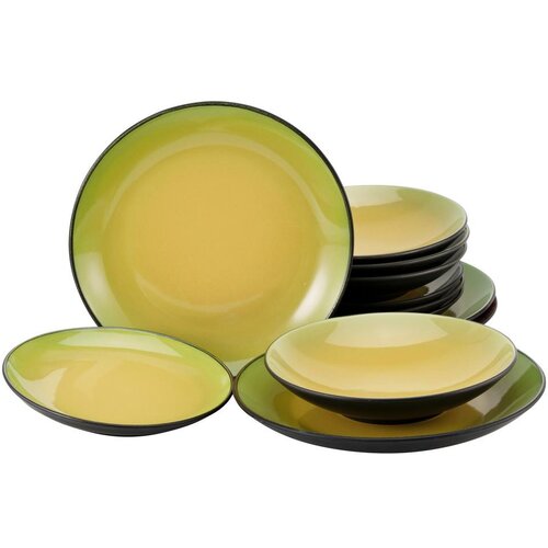 Creatable Jedilni Servis Hot Green, 12-Delni Cene