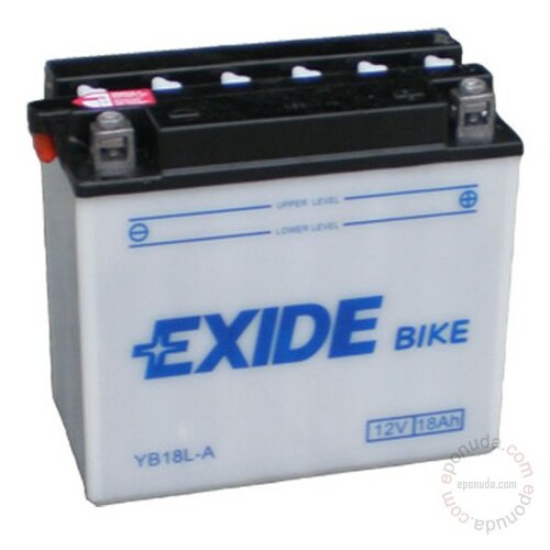 Exide BIKE YB18L-A 12V 18Ah akumulator Slike