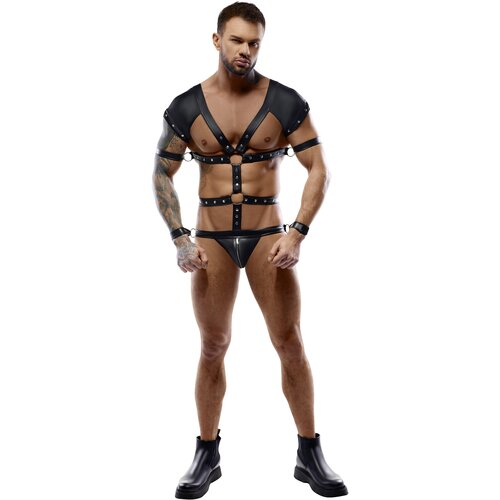 Svenjoyment Body Harness with Restrains 2150484 Black M Slike