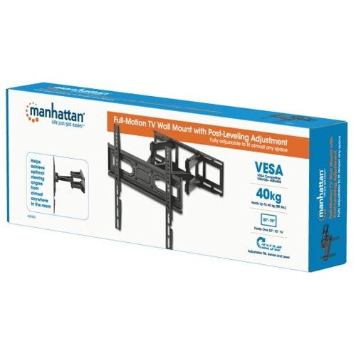 Manhattan univerzalni LCD Full-Motion zidni nosač za TV 32-70&amp;rdquo; do 40kg Slike
