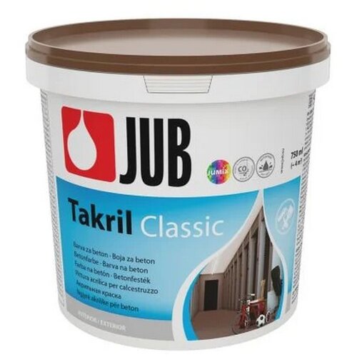 Jub Premaz za beton Takril smeđi 0,75 l Slike