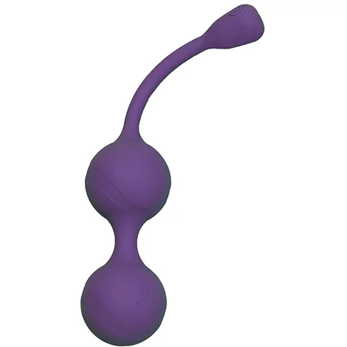Vibio vibracijske vaginalne kroglice - Clara, vijolične