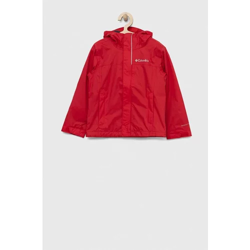 Columbia Otroška jakna Watertight Jacket rdeča barva