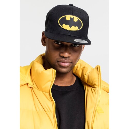 Merchcode Batman Snapback Cap Black/Black Cene