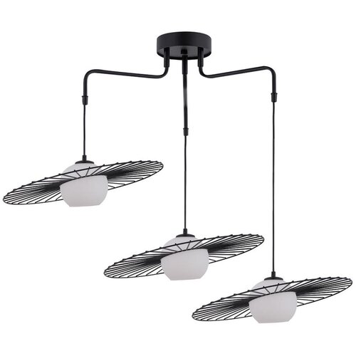  Luster na sajli SOL 3xE27/60W/230V crne boje Cene