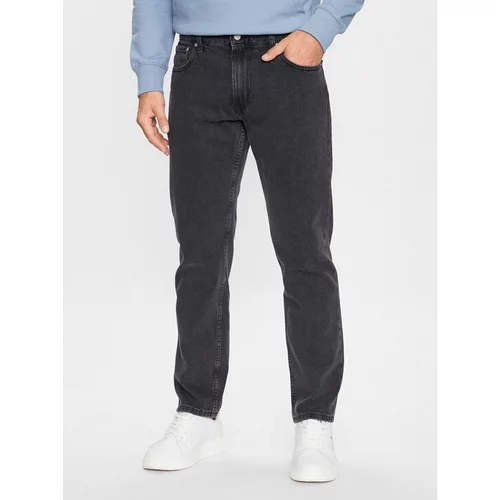 Calvin Klein Jeans Jeans hlače J30J323336 Črna Straight Fit