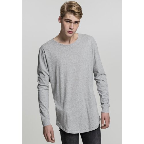 Urban Classics Long Shaped Fashion L/S Tee grey Slike