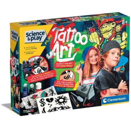  Igračka clementoni science & play, tetovaze, 8+ Cene