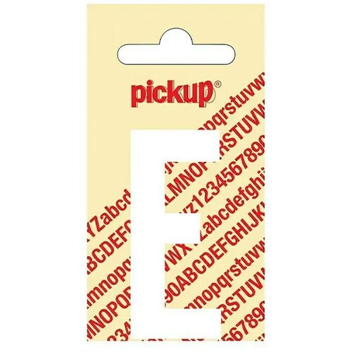  Nalepka Pickup (Motiv: E, bele barve, višina: 60 mm) Cene