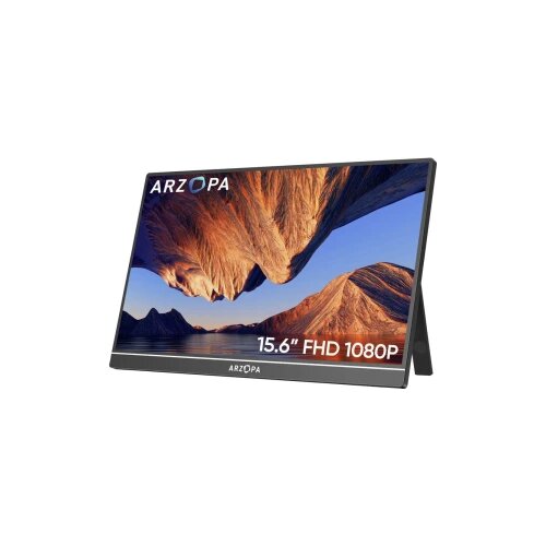 Arzopa LCD zaslon Energetska učinkovitost 2021: A (A - G) 39.6 cm (15.6 palac) 1920 x 1080 piksel 16:9 25 ms HDMI&trade;, USB- Cijene