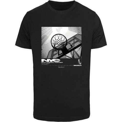 MT Men Men's T-Shirt NYC Ballin - Black Slike