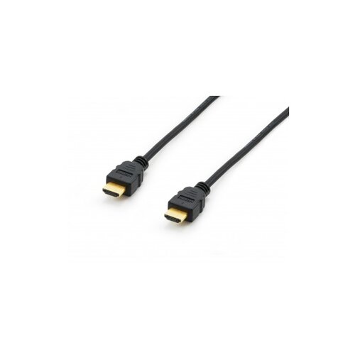 Equip HDMI priključni kabel HDMI A utikač 1.8 m crna 119350 pozlaćeni kontakti HDMI kabel Slike