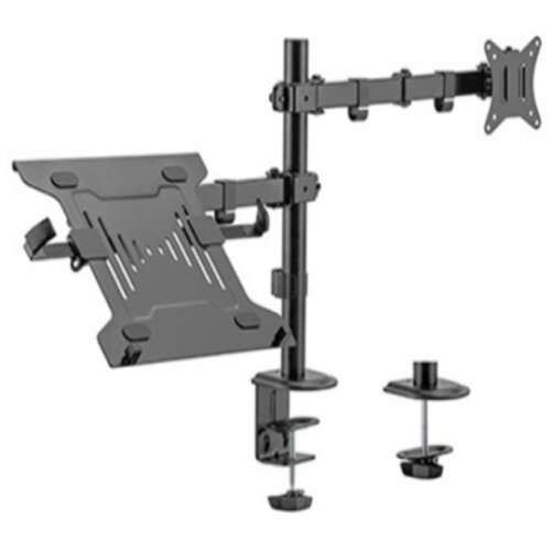 Gembird NOSAČ ZA MONITOR I LAPTOP GEMBIRD MA-DA-03, montaža na stol, monitors up to 32&amp;quot; and notebooks up to 15.6&amp;quot; Slike