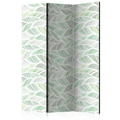  Paravan u 3 dijela - Green Waves [Room Dividers] 135x172 Slike