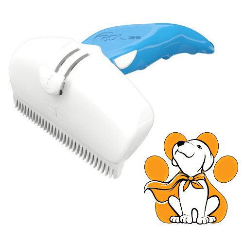 Foolee easee Furminator Za Pse Velikih Rasa L, Plavi Cene