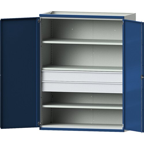 ANKE Omara za težka bremena JUMBO s 3 policami, 2 predala, VxŠxG 1950 x 1484 x 690 mm Cene
