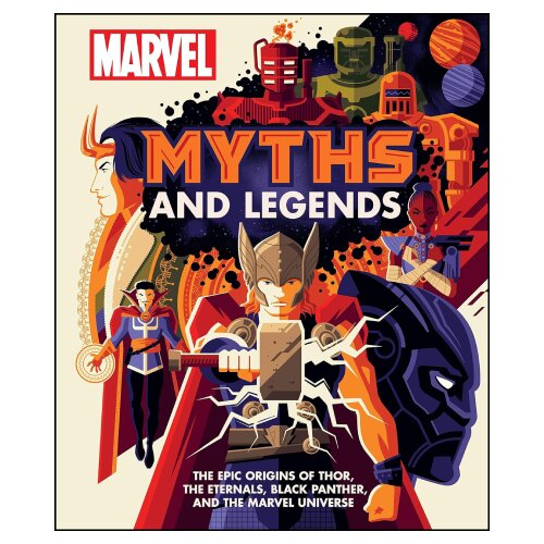 The Book Service Limited James Hill - Marvel Myths and Legends Cene
