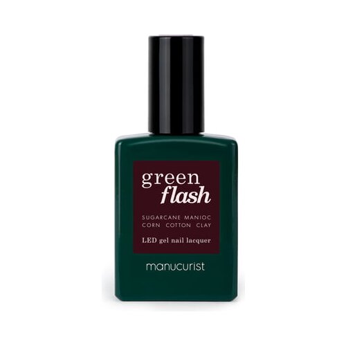 Manucurist green flash gel lak za nohte red & bordeaux - hollyhock Cene
