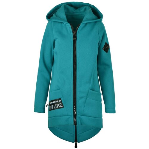 Pri Designer long parka sweatshirt thick warm Cene