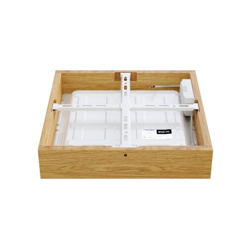  APLED - LED plafonsko svetlo QUADRA LED/24W/230V hrast Slike