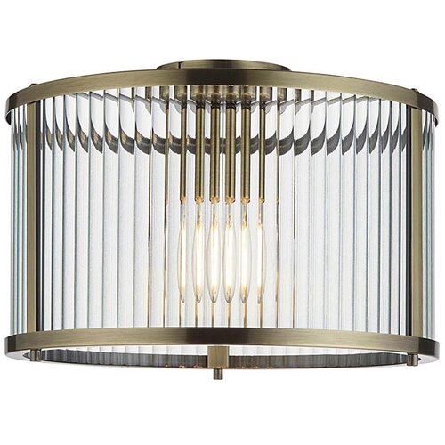 Endon 106265 - plafonska svetiljka ridgeton 1xE27/10W/230V mesing Cene