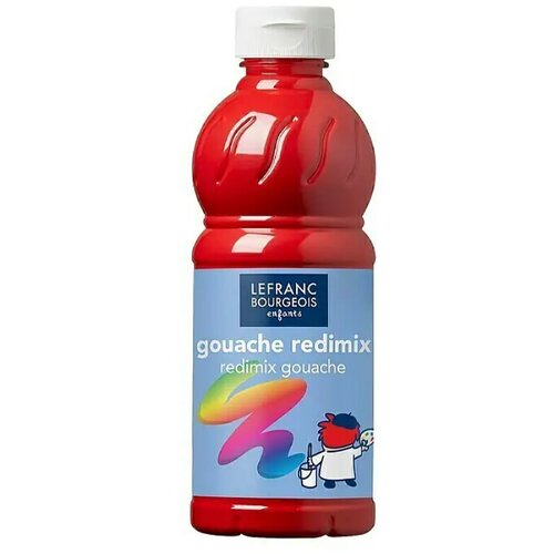  Redimix tempera Lefranc &amp;amp; Bourgeois (500 ml, barva: karmin) Slike