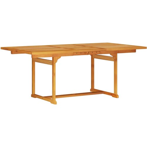  Vrtni set za objed 5 kom. Smeđa Čvrsto drvo akacije 200 x 100 x 74 cm Slike