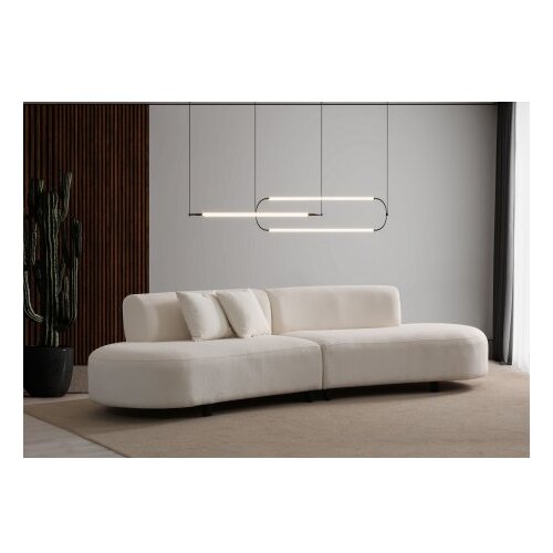 Atelier Del Sofa Kutna garnitura Pars Cream, 100x70x300 cm, Bež Slike