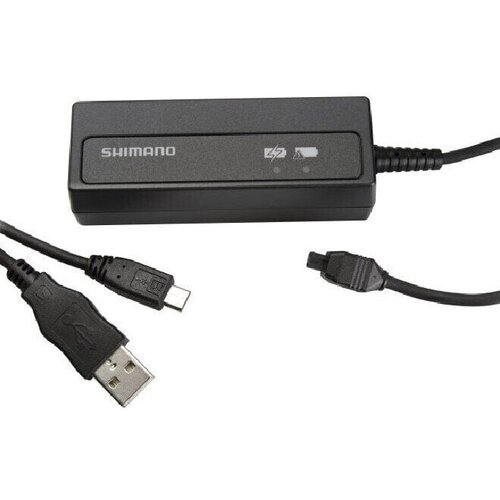 Shimano punjač SMBCR2 za SMBTR2 uklj usb kabl za punjenje indpack ISMBCR2 Slike