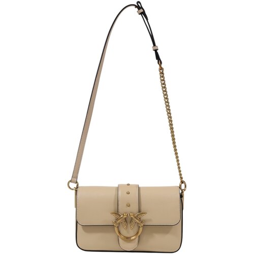 Pinko Torbe za čez ramo LOVE ONE MINI SLOUCHY FL VITELLO 104340 A0QO Siva Cene